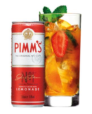 Pimm's No.1 & Lemonade - 4 x 250ml