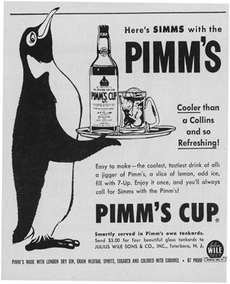 Pimm 's -US-ad -1940s