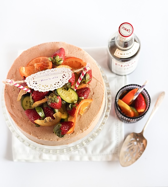 Pimm's Cake