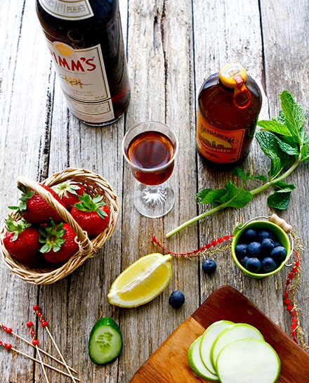 Pimm's with a Gingery Twist